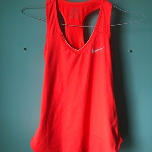 Orange Tennis Tank Top